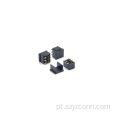 Conector fêmea de passo de 2,0 mm 6P